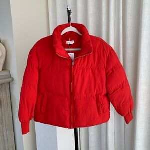 Red Puffer Jacket